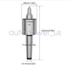 Mt2 Live Center For Morse Taper Precision Revolving Bearing Turning Lathe Tool