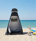 Black  7ft Extra Large Pop Up Privacy Tent  Portable Outdoor Shower Tent