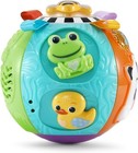 Vtech Baby On   the   moove Activity Ball With Textures     Orange   Motion   activated