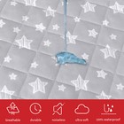 Waterproof Crib Mattress Protector Quilted Toddler Mattress Pad Cover 52  x28  