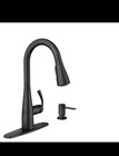 Moen Essie Touchless One-handle High Arc Kitchen Faucet - Matte Black