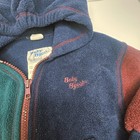Vintage 80s 90s Oshkosh B gosh Baby Gosh Color Block Jacket 2t 24m Toddler Hoodi