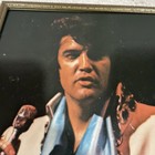 Vintage 1972 Elvis Presley Original 8x10 Rca Bonus Photo Print Framed