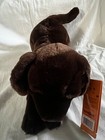 New W Tag Animal Alley Chocolate Labrador Plush Dog Toys R Us Purebred Collectio