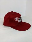 Vintage 1990 Mlb Major League Baseball World Series Red Snapback Baseball Hat