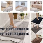 20   31  Bathroom Mat Absorbent Soft Bath Mat Thickened Non-slip Rug Floor Carpet