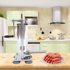 Stainless Steel Manual Sausage Stuffer Vertical Meat Press Filler Sausages Maker
