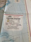 1960 s Vintage United States Map Antique Rand Mcnally World Maps Original Mailer