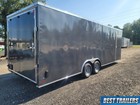 2025 Nationcraft 8 X 24 Cargo Trailer Enclosed New Carhauler Ramp Vnose 8 5x24