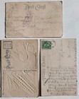 Antique Postcards Thanksgiving Lot Of 3 Early 1900s Ephemera Holiday 