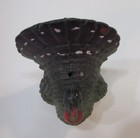 Vintage 1960 s Unused Thanksgiving Gurley Purple Turkey Old 4 25  Tavern Candle