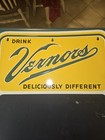 Vintage Vernors Ginger Ale Metal Chalkboard Menu Sign