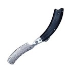 8 25   Folding Razor Knife Stainless Steel Sharp Razor Blade With Black Handle