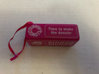 Vintage 2010 Dunkin Donuts Time To Make The Donuts Holiday Ornament