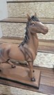 Beautiful Large Horse Sculpture Statue 21 Inches Tall Resin