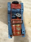 Vintage Meiko Japan Tin Litho Friction Roadster Toy Car 1950s 1960s