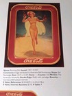 Authentic Coke Coca Cola 1937 Advertising Serving Tin Tray   running Girl 