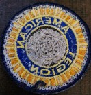 Vintage Nos American Legion Round Embroidered Patch 2 5   