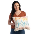 Fall For Jesus Pillow Set  Fall  Home Decor  Decorative Pillows  2 Pieces