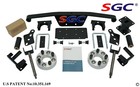 Club Car Ds Golf Cart Sgc 4  Lift Kit   10  Wheels And 22  At Tires