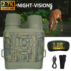 Hd Night Vision Goggles Rechargeable Infrared Monoculars Focusable 10x Zoom