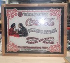 Vintage Coca-cola Advertising Mirror  Referred To As  the Ideal Brain Tonic