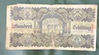 1945 Austria 100 Schilling  P-118 Ww2 Allied Liberation Issue