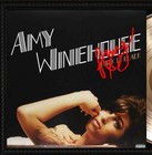 Amy Winehouse  Framed Cherry Wood Reproduction Signature Lp Record Display 
