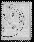 1941 Croatia N d hrvatska Ww2 0 50kn Porto   p6  j6    cd 2 vii 42 Kutina    used
