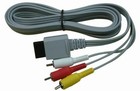 Original Oem Nintendo Wii And Wii U Audio Video Av Cable Cord Very Good 6z