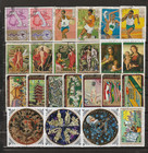 Bulk Lot   1-  104 Different Stamps From Burundi