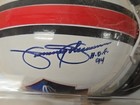 Jimmy Johnson Signed Autograph Hall Of Fame Mini Helmet Inscribed  hof 94 
