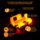 Minecraft Fox Night Light Led Gaming Room Desk Lamp Kids Bedroom Decor