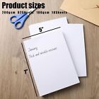 100 Sheets Pcs White Cardstock Craft Paper Blank Heavyweight Invitations