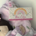 New Baby Blanket And Doll Soft Baby Toy Gift Set Pink Floral   Mia   Sophia