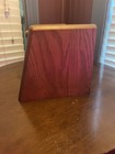 Rare International Heartland Wood Bread Box Folk Art Vintage Country Kitchen
