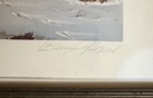 Gary Hawk - Pencil Signed - Lithograph    the Courier    With Coa