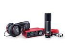 Focusrite Scarlett Solo Studio 3rd Gen 192khz Usb Audio Interface mic headphones