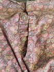 Forever Florals Vintage Girls  Long Sleeve Floral Dress Pink Medium