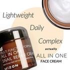 All In One Snail Repair Cream Snail Mucin With 12 Natural Extracts Korean Rec   