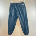 674   Adidas Originals Multi-color Trefoil Circle Fleece Joggers Black Mens M