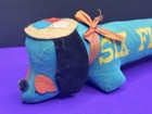 Vintage Six Flags Dachshund Dog Plush Figure Rare Theme Amusement Park Souvenir 