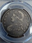 1834 Capped Bust Half Dollar Pcgs Vf30 Small Date Small Letters Early Silver 50c