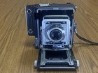Graflex Crown Graphic 2x3 Camera W ektar 101mm F 4 5 Lens  Tested And Working