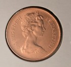 1971 Great Britain 2 New Pence - Km  916 - Uncirculated Red