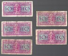 Us Military Payment Certificate     series 521     1x 10 Cents       Lot 4529