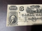 Canal Bank  100 New Orleans La Obsolete Currency Remainder Note 1800s