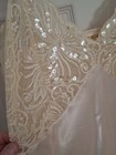 Victorias Secret S Vtg Gold Label Maxi Satin Cream Bridal Night Gown Slip Dress