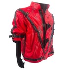 Kings Style Michael Thilliered Broken Leather Jacket Halloween Costume Christmas