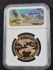      2017-w American 1 Oz Gold Eagle  50 Proof Bullion Liberty Coin Ngc Pf70